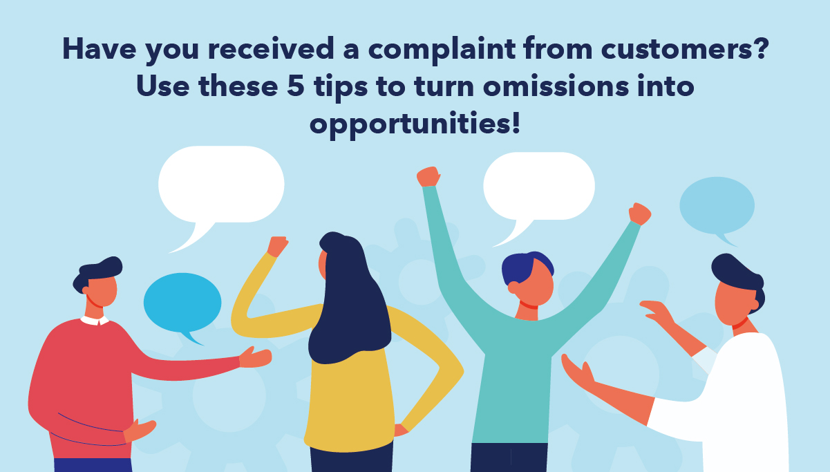 Business English: Have you received a complaint from customers? Use ...