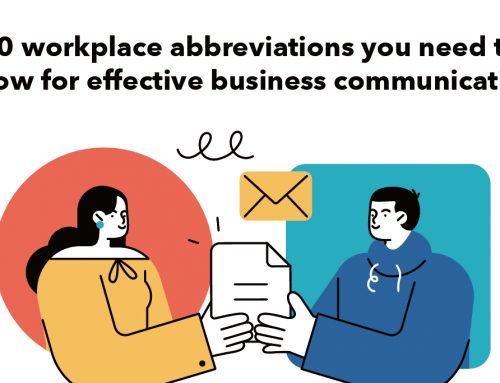 10 workplace abbreviations you need to know for effective business communication